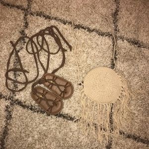 Crochet Fringe Toddler Purse